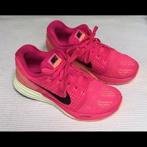 Rarely used Nike Lunarglide 7 running shoes.
